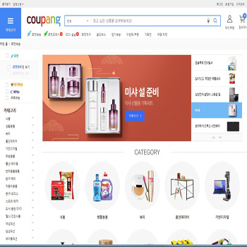 韩国coupang购物网站